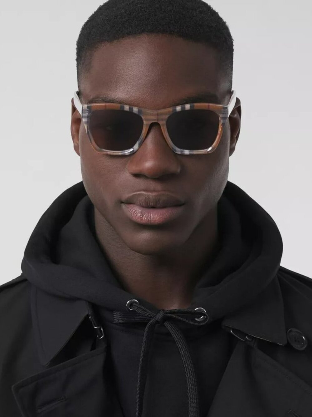 BURBERRY BE4348 396673 BROWN SQUARE SUNGLASSES